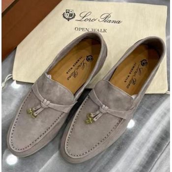 Женские мокасины Loro Piana Grey