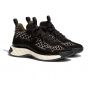 Chanel Suede Calfskin & Embroidery Black