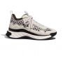 Chanel Suede Calfskin & Embroidery Ecru & Grey
