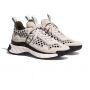 Chanel Suede Calfskin & Embroidery Ecru & Grey