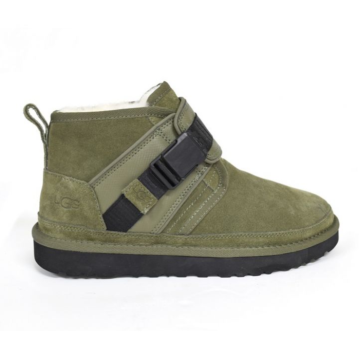 Mens Neumel Snapback Moss Green