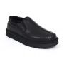 Neumel Stitch Slip-On Black Metallic