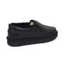 Neumel Stitch Slip-On Black Metallic