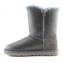Женские угги Ugg Bailey Button Metallic Grey