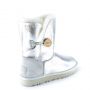 Женские угги Ugg Bailey Button Metallic Silver