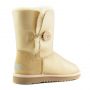 Женские угги Ugg Bailey Button Metallic Soft Gold