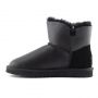 Женские угги Ugg Womens Bailey Button Mini Metallic Black