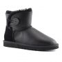 Женские угги Ugg Womens Bailey Button Mini Metallic Black