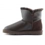 Женские угги Ugg Womens Bailey Button Mini Metallic Chocolate