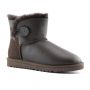 Женские угги Ugg Womens Bailey Button Mini Metallic Chocolate