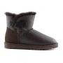 Женские угги Ugg Womens Bailey Button Mini Metallic Chocolate