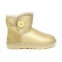 Женские угги Ugg Womens Bailey Button Mini Metallic Soft Gold