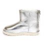 Classic Mini Logo Zip Shine Silver Metallic