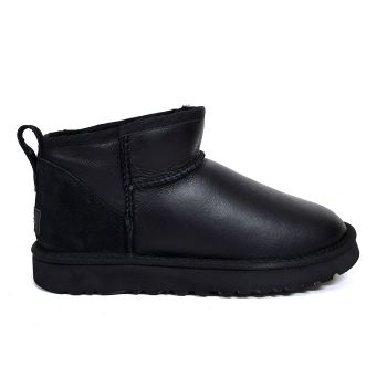 Ugg Women's Classic Ultra Mini Metallic Black