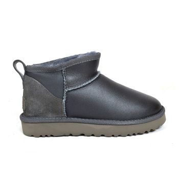Ugg Women's Classic Ultra Mini Metallic Grey