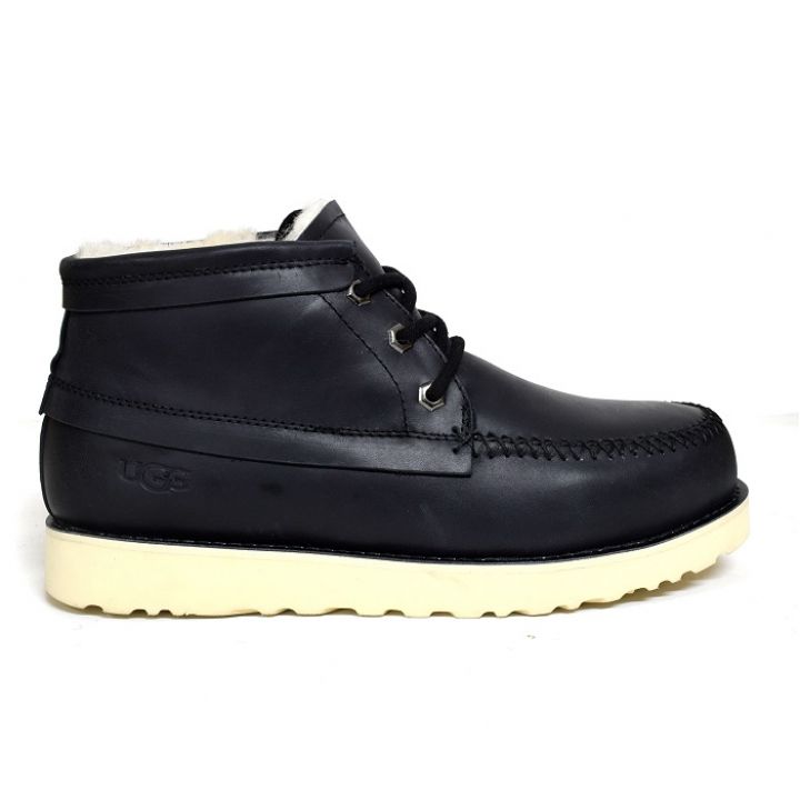 Men's Campout Chukka Leather Black