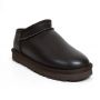 Женские тапочки Ugg Women Slipper Tasman Leather Chocolate