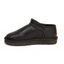 Женские тапочки Ugg Women Slipper Tasman Leather Chocolate