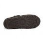Женские тапочки Ugg Women Slipper Tasman Leather Chocolate