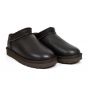 Женские тапочки Ugg Women Slipper Tasman Leather Chocolate