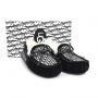 Женские мокасины UGG Dakota Dior Black оптом