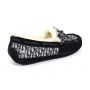 Женские мокасины UGG Dakota Dior Black оптом