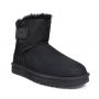 Mini Bailey Logo Strap Suede Black