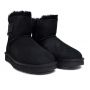 Mini Bailey Logo Strap Suede Black