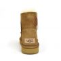 Mini Bailey Logo Strap Suede Chestnut