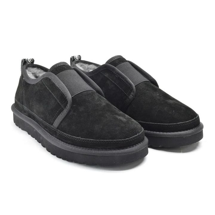 Мужские угги UGG MEN'S SLIPPER FLEX Black