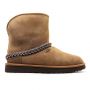 Женские угги UGG CLASSIC SHORT CRESCENT CHESTNUT