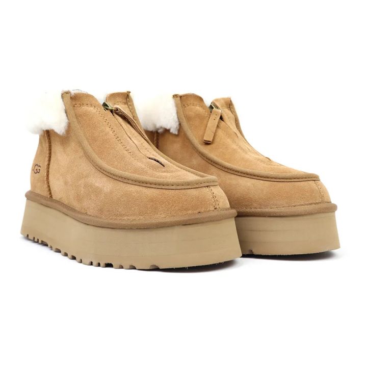 Женские угги UGG FUNKETTE BOOT Chestnut