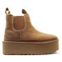 Женские угги UGG CHELSEA PLATFORM Chestnut