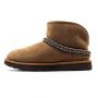 Женские угги UGG CLASSIC MINI CRESCENT CHESTNUT