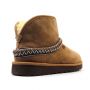 Женские угги UGG CLASSIC MINI CRESCENT CHESTNUT
