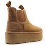 Женские угги UGG CHELSEA PLATFORM Chestnut