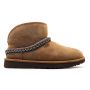 Женские угги UGG CLASSIC MINI CRESCENT CHESTNUT