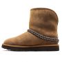 Женские угги UGG CLASSIC SHORT CRESCENT CHESTNUT