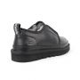 Мужские угги UGG MEN'S SLIPPER FLEX Black Leather