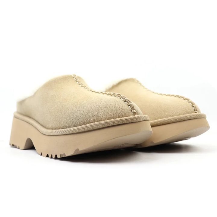 Женские угги UGG New Heights Cozy Clog Sand