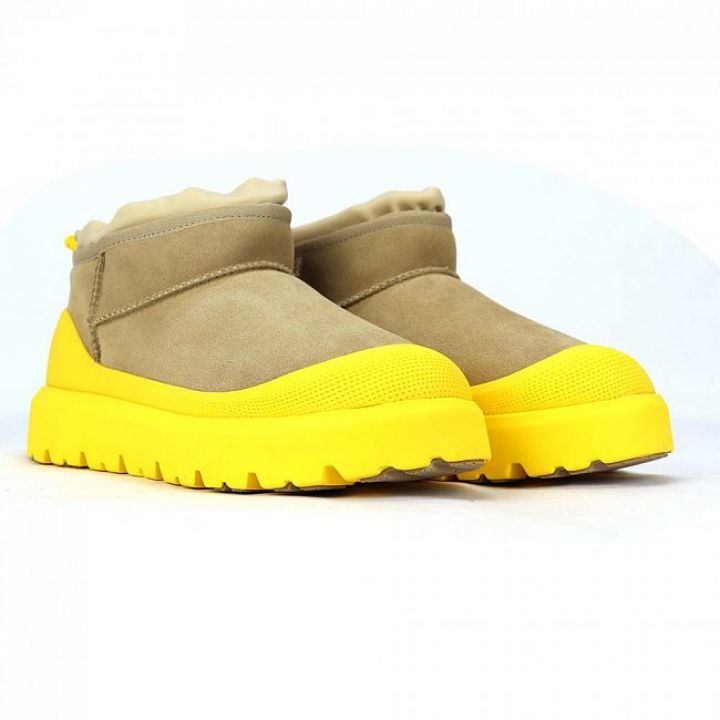 Мужские угги UGG CL ULTRA MINI WEATHER HYBRID MUSTARD SEED