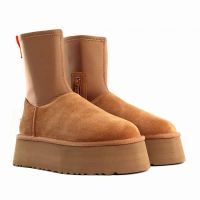 Женские угги UGG CLASSIC DIPPER BOOT Chestnut