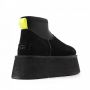Женские угги UGG CLASSIC MINI DIPPER Black