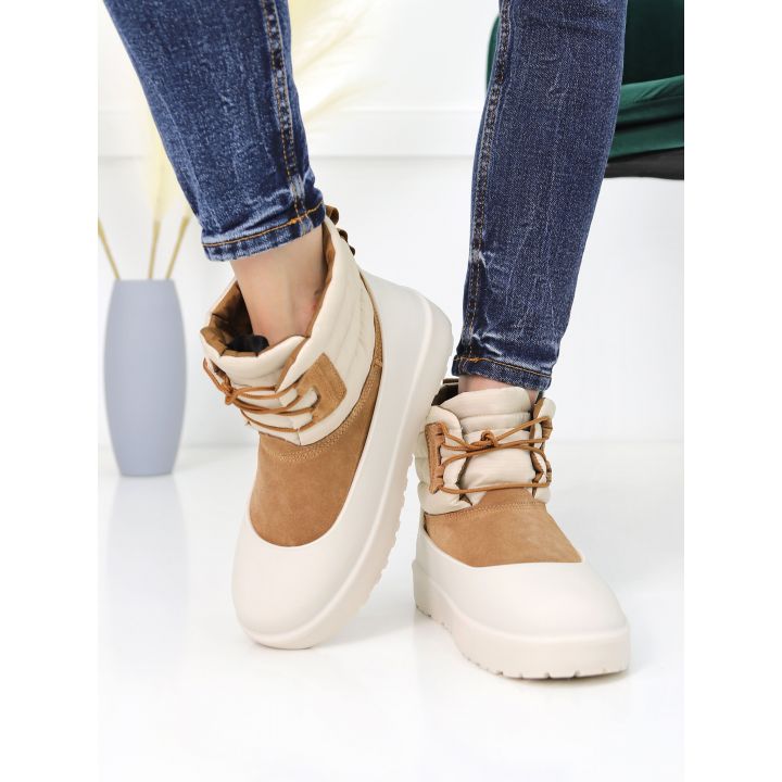 UGG Classic Mini Lace-up Weather Chestnut