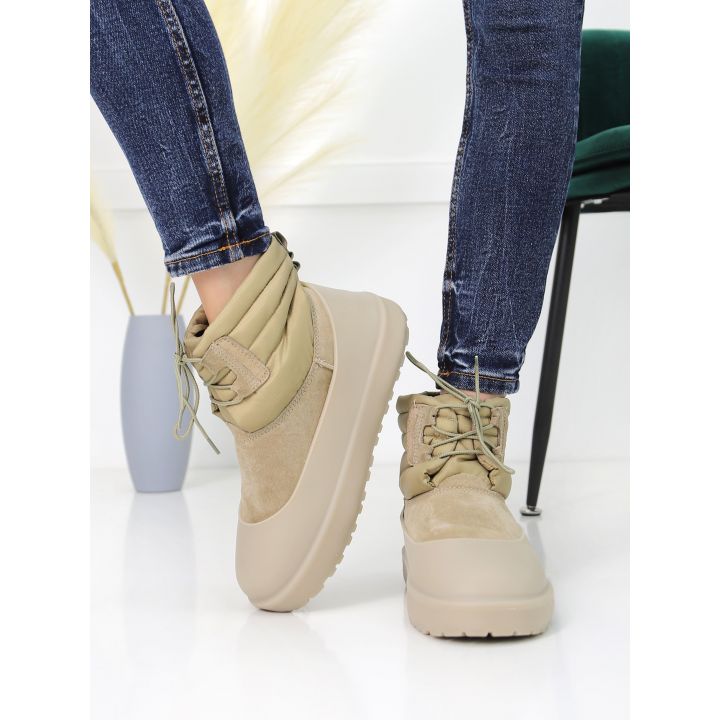 UGG Classic Mini Lace-up Weather Sand