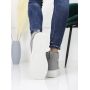 Clear Quilty Boot Grey