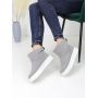 Clear Quilty Boot Grey