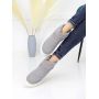 Clear Quilty Boot Grey