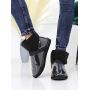 Clear Quilty Boot Black