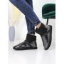 Clear Quilty Boot Black